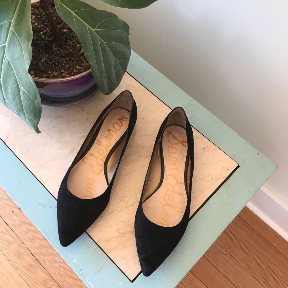 Sam Edelman Black Flats